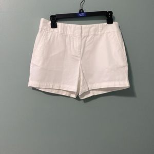 NWT LOFT white shorts